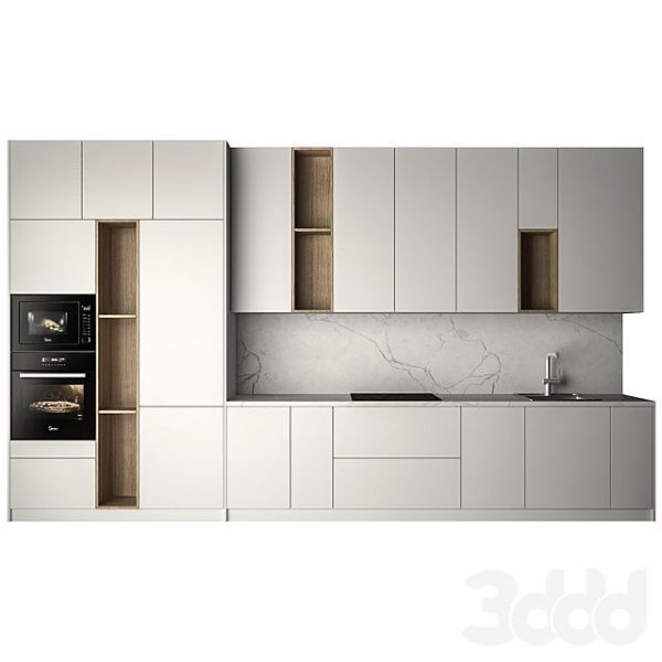 Tủ Bếp MDF Sơn 2K / Acrylic – Phong Cách Tối Giản, Đẳng Cấp Châu Âu