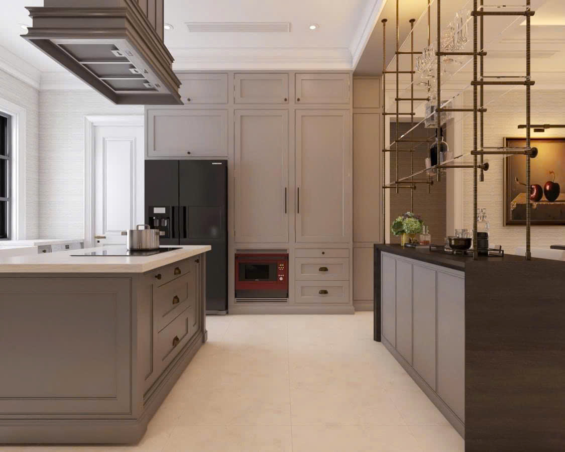 Mẫu Thiết Kế Nội Thất Phòng Bếp Đẹp Xuất Sắc Cho Nhà Hiện Đại