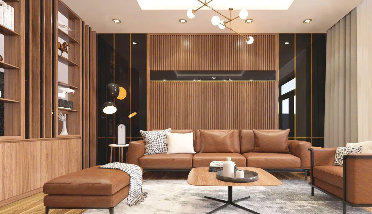 Mẫu Thiết Kế Phòng Khách Sang Trọng – Nơi Khẳng Định Gu Thẩm Mỹ Của Gia Chủ